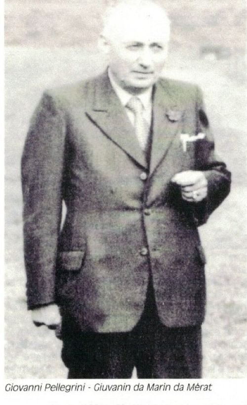 Giovanni Pellegrini, ul Giuvanin da Marin da Merat