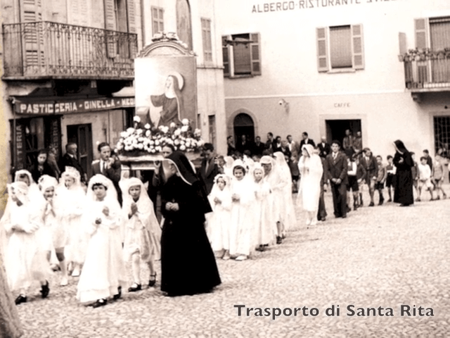 Anni 50 Il Trasporto di Santa Rita