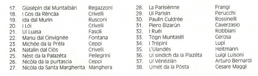 Soprannomi 5