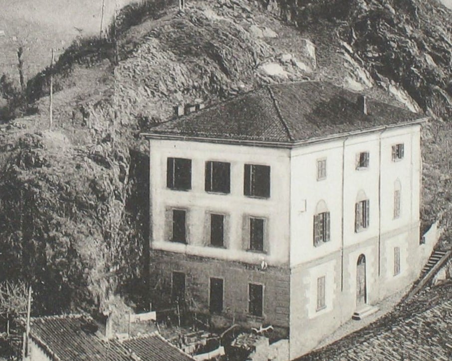 1918 Il Lazzaretto poi scuola, poi sede della Soc. Filarmonica ed in seguito museo civiltà contadina