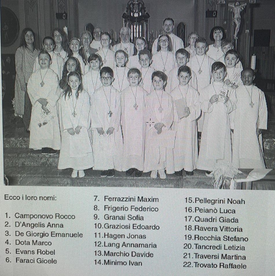 2019 Prima Comunione