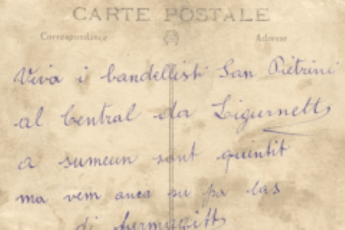 Anni 20 Ricordo Bandella S. Pietro