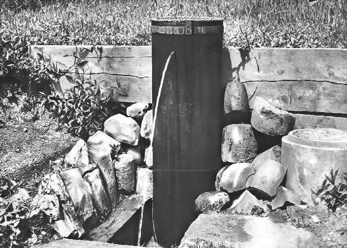 1936 Sorgente proprietà Capriccio profondità del pozzo metri 52.