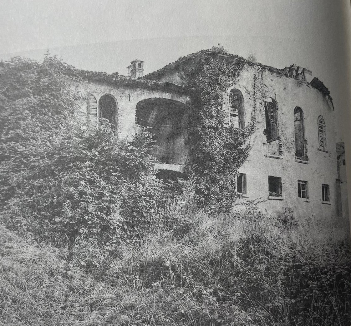 Anni 60 Il Mulino di San Pietro prima della demolizione