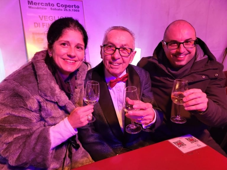 Al centro Alberto Bertino Luisoni delle Ombre
