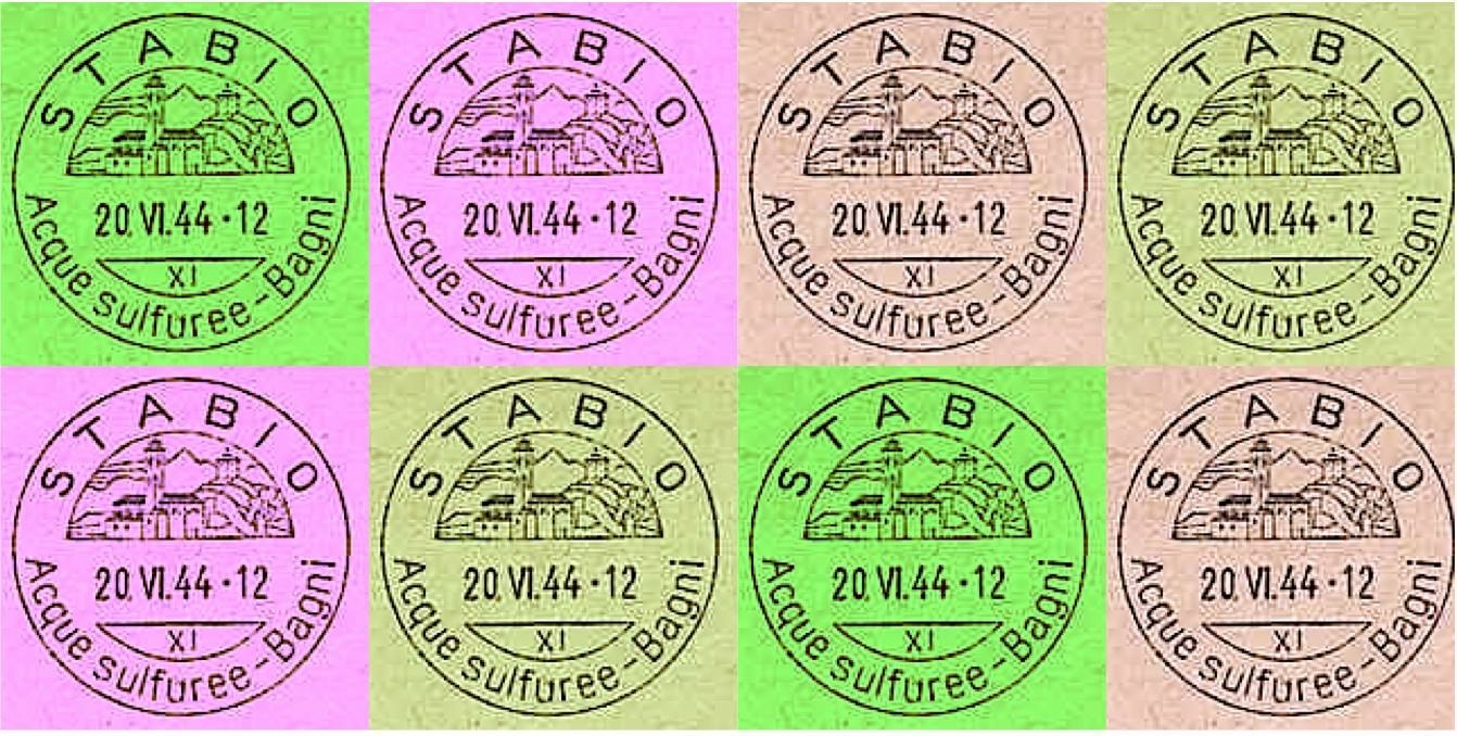 1944 Timbri postale Terme