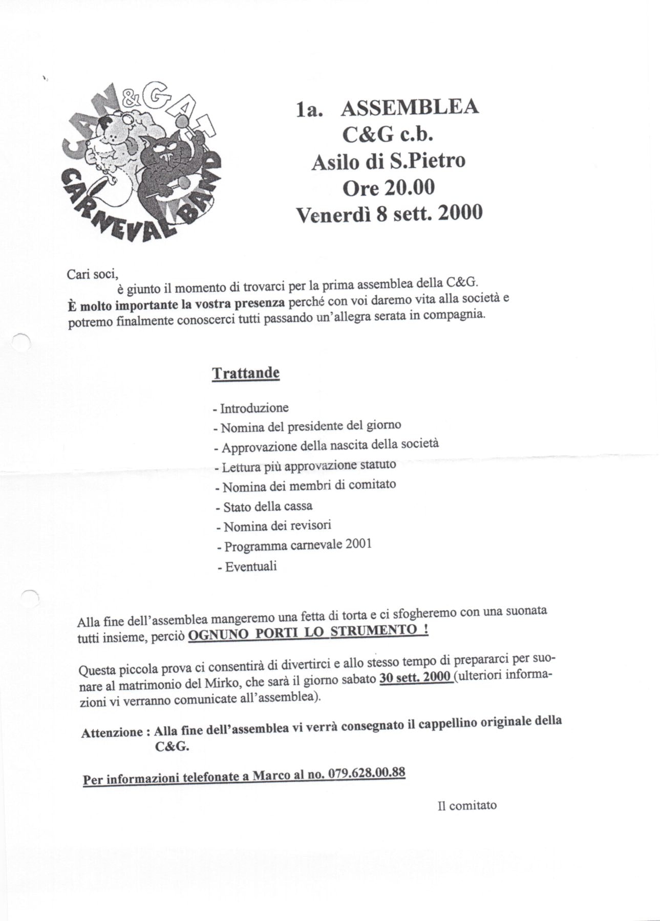 08.09.2000 La 1a Assemblea