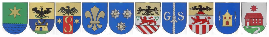 fila bandiere