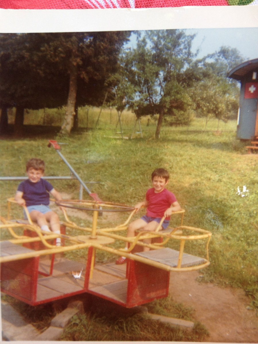 1970 Colonia. Rossi Moreno e Ivana Gerosa