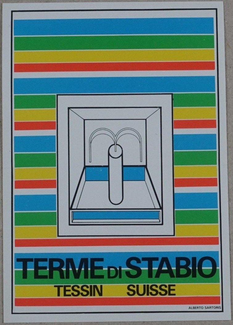 Vecchio Adesivo Terme