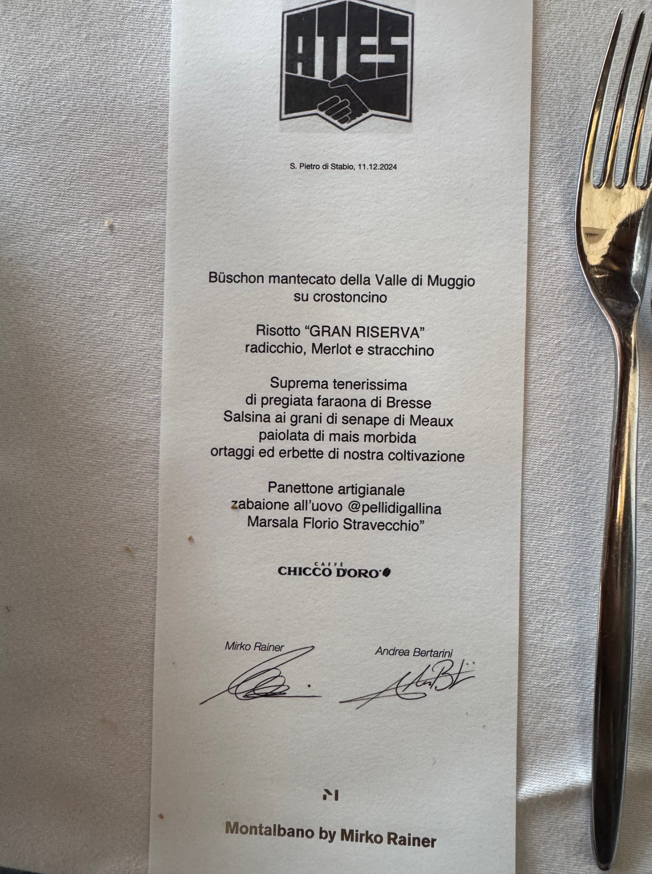 2024, Pranzo al Montalbano