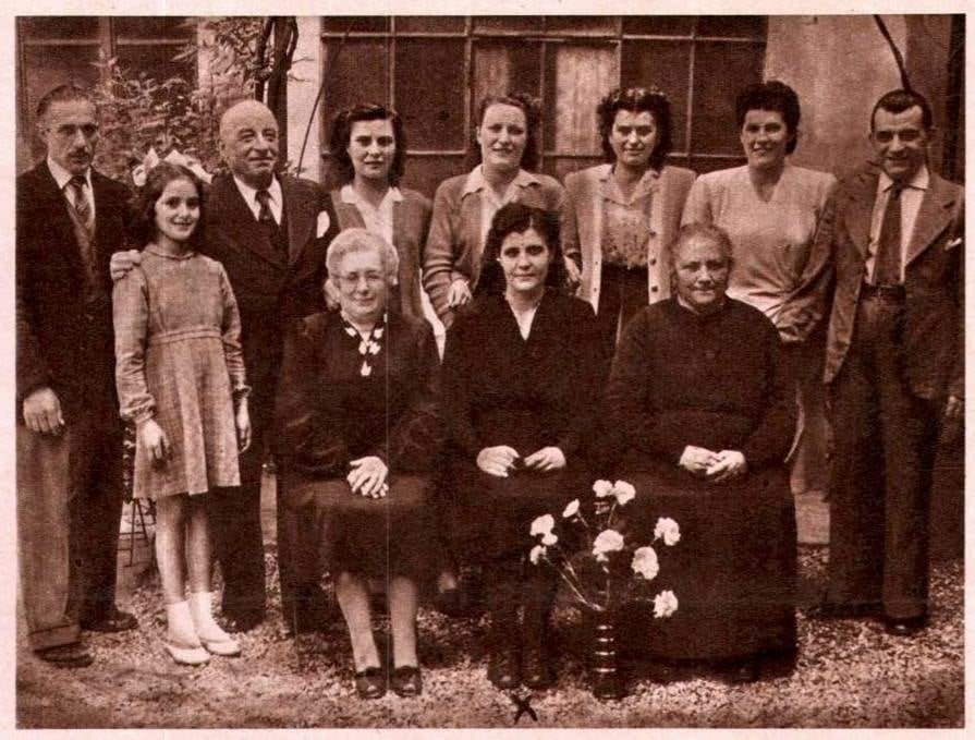 1848 Famiglia Gina Bina. Pasticceria Ginella
