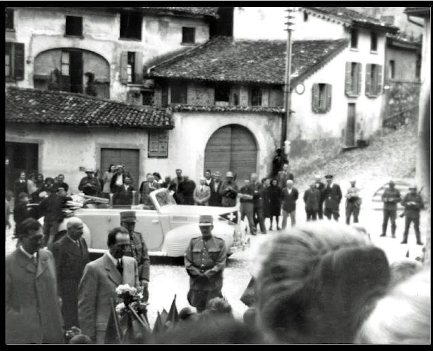 Ottobre 1943 Il Presidente della Confederazione Enrico Celio