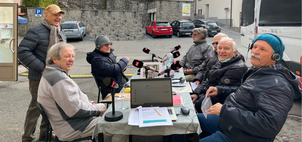 06.03.2022 La Domenica popolare. Sandro Mombelli, Aldo Giudici, Marco Rossi, Marco Della Casa, Ferruccio Frigerio