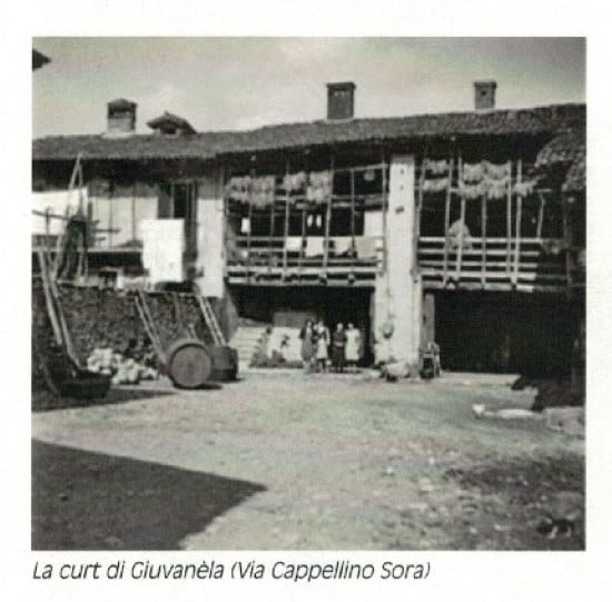 La Curt di Giuvanela, Via Cappellino Sora