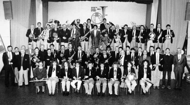 La Società  Filarmonica di Stabio e la Bandella