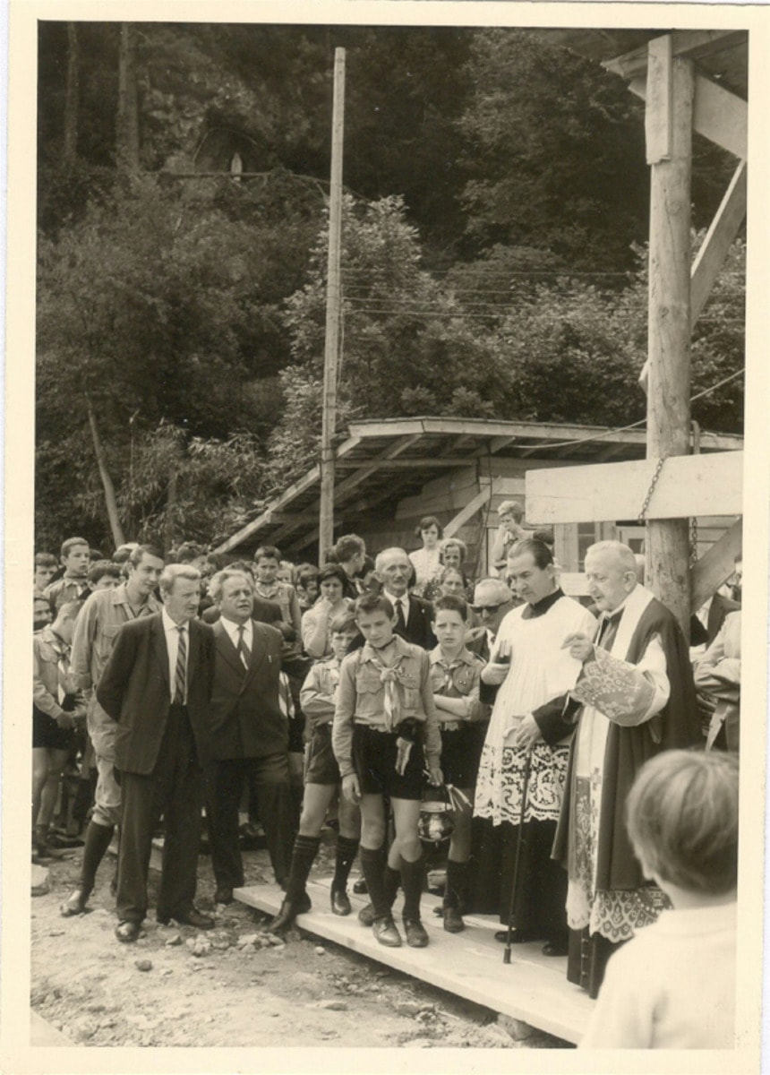 Inizio anni 60 Posa della Prima Pietra