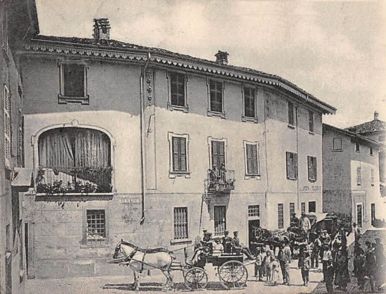 1877 Stabio La diligenza