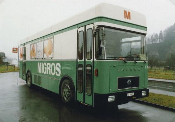 Anni 80, Camion Migros