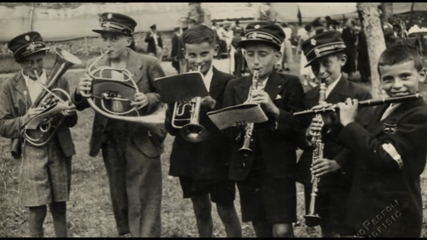 La Società  Filarmonica di Stabio e la Bandella