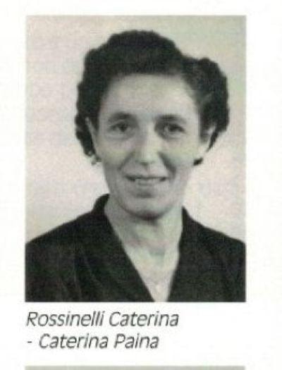 Rossinelli Caterina, la Caterina Paina