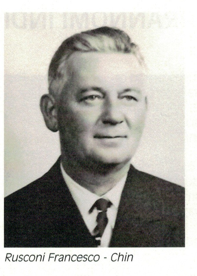 Francesco Rusconi, ul Chin
