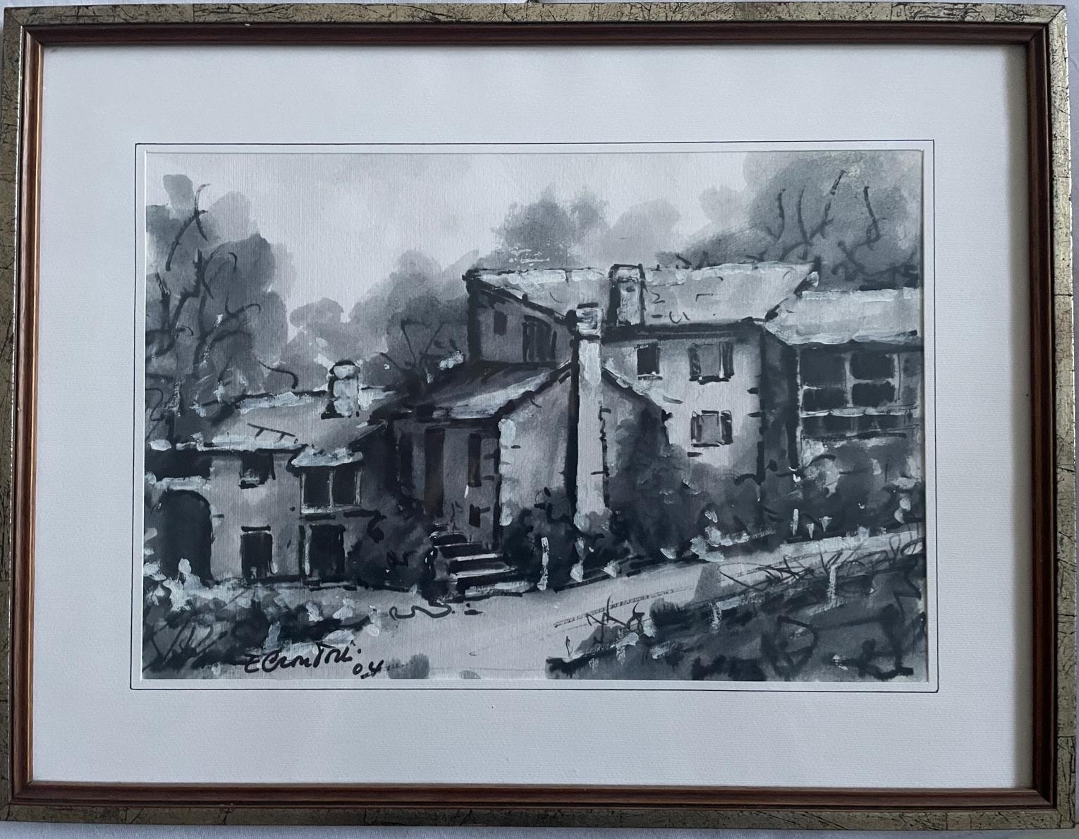 2004 Al Mulino Quadro di Emilio Croci Torti