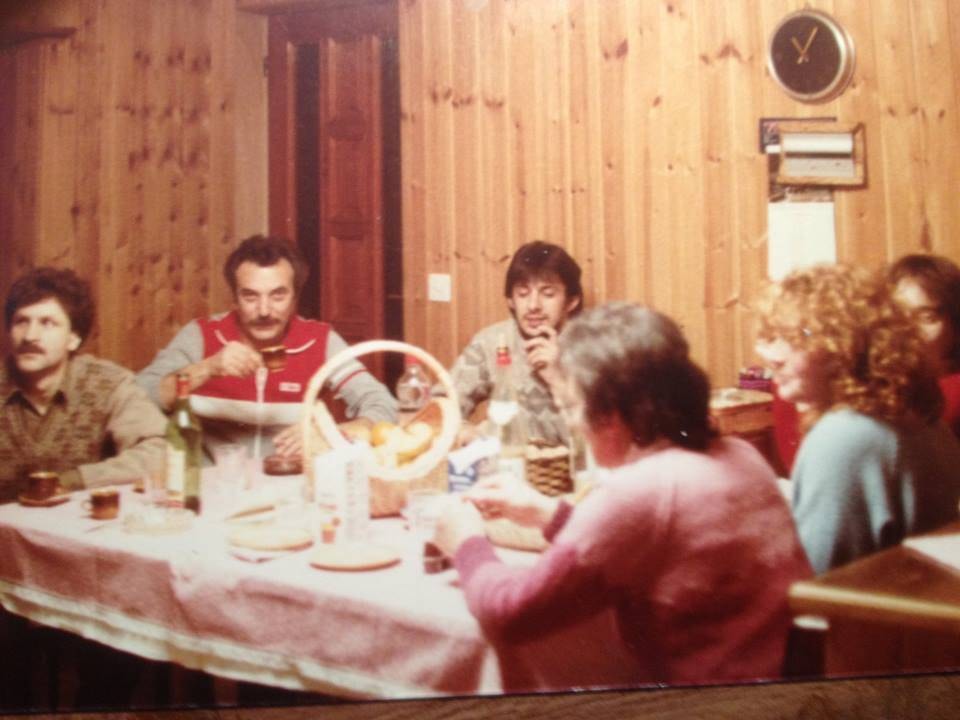1978. Marco Rossi, Luigi Rossi, Fulvio Moretto, Isa Croci-Torti, Adriana Rossi