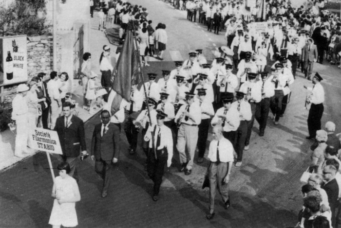 La Società  Filarmonica di Stabio e la Bandella