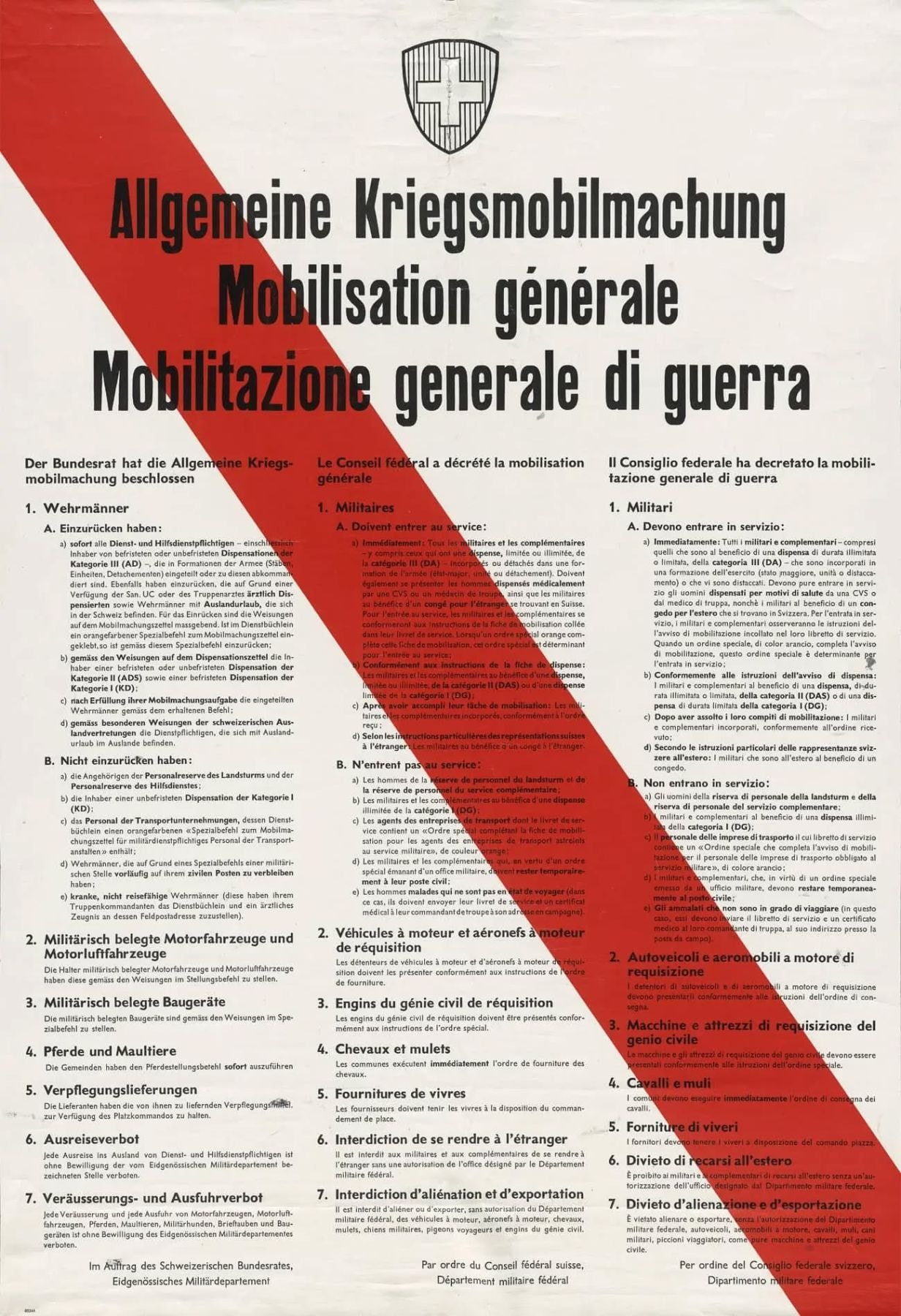 1939 La Mobilitazione
