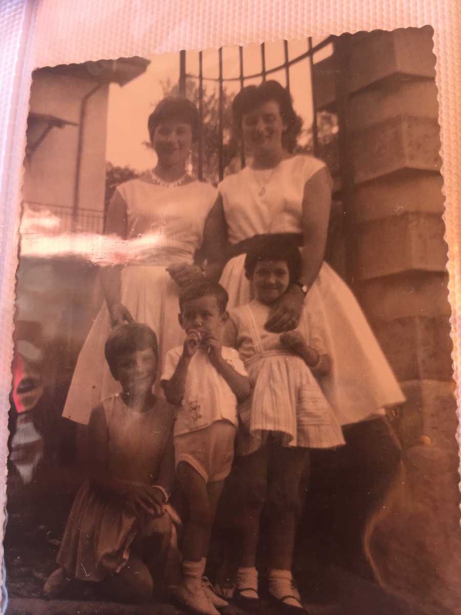 1963 Rosangela Crivelli (Quadri) e Adriana Rossi