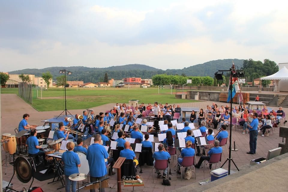 La Società  Filarmonica di Stabio e la Bandella