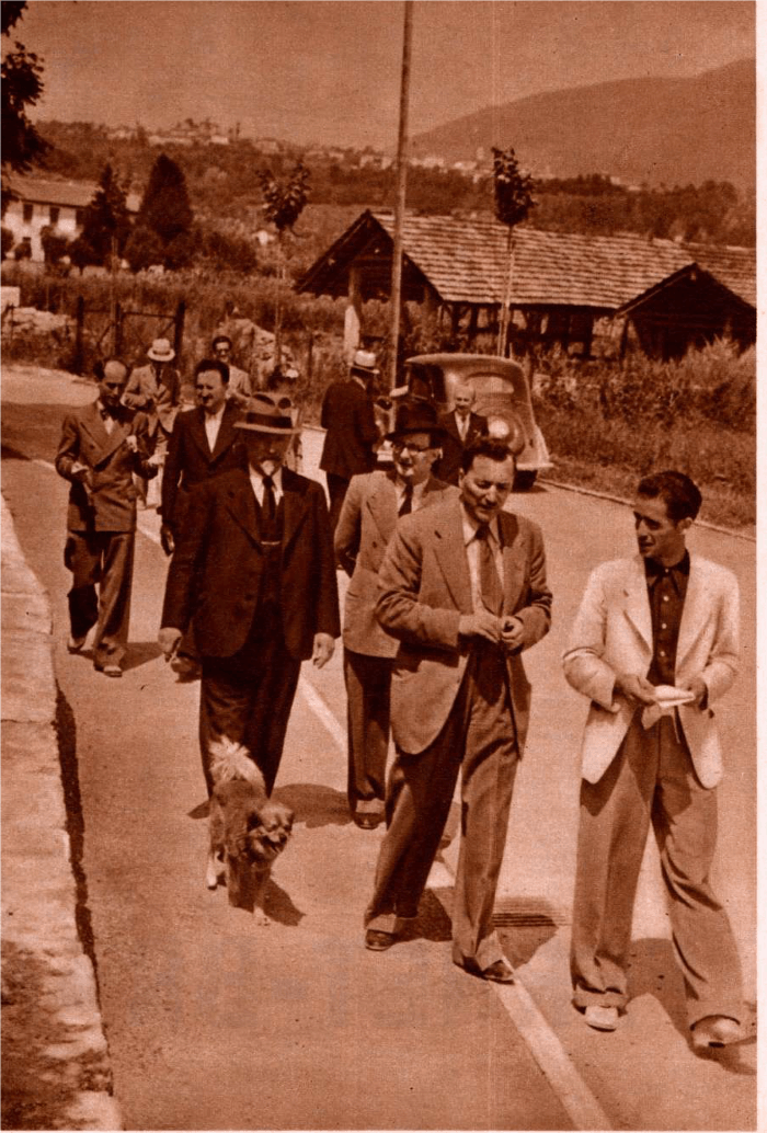 1940 Visita Giornalistica