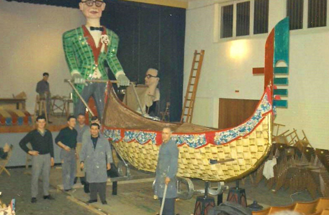 1966 Idrovia Locarno Venezia in costruzione