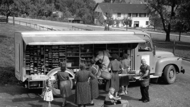 Anni 60, Camion Migros