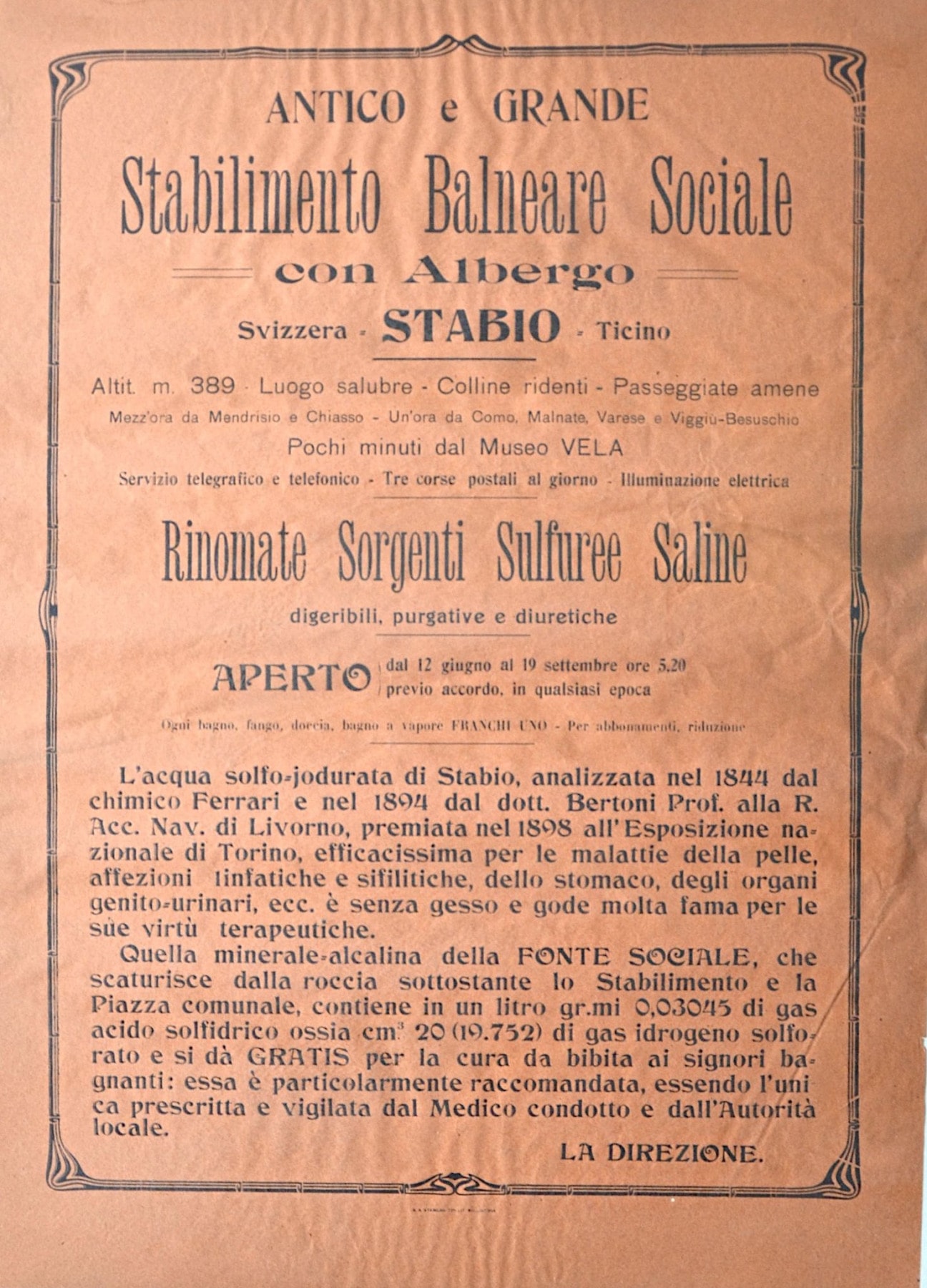 Inizio 1900