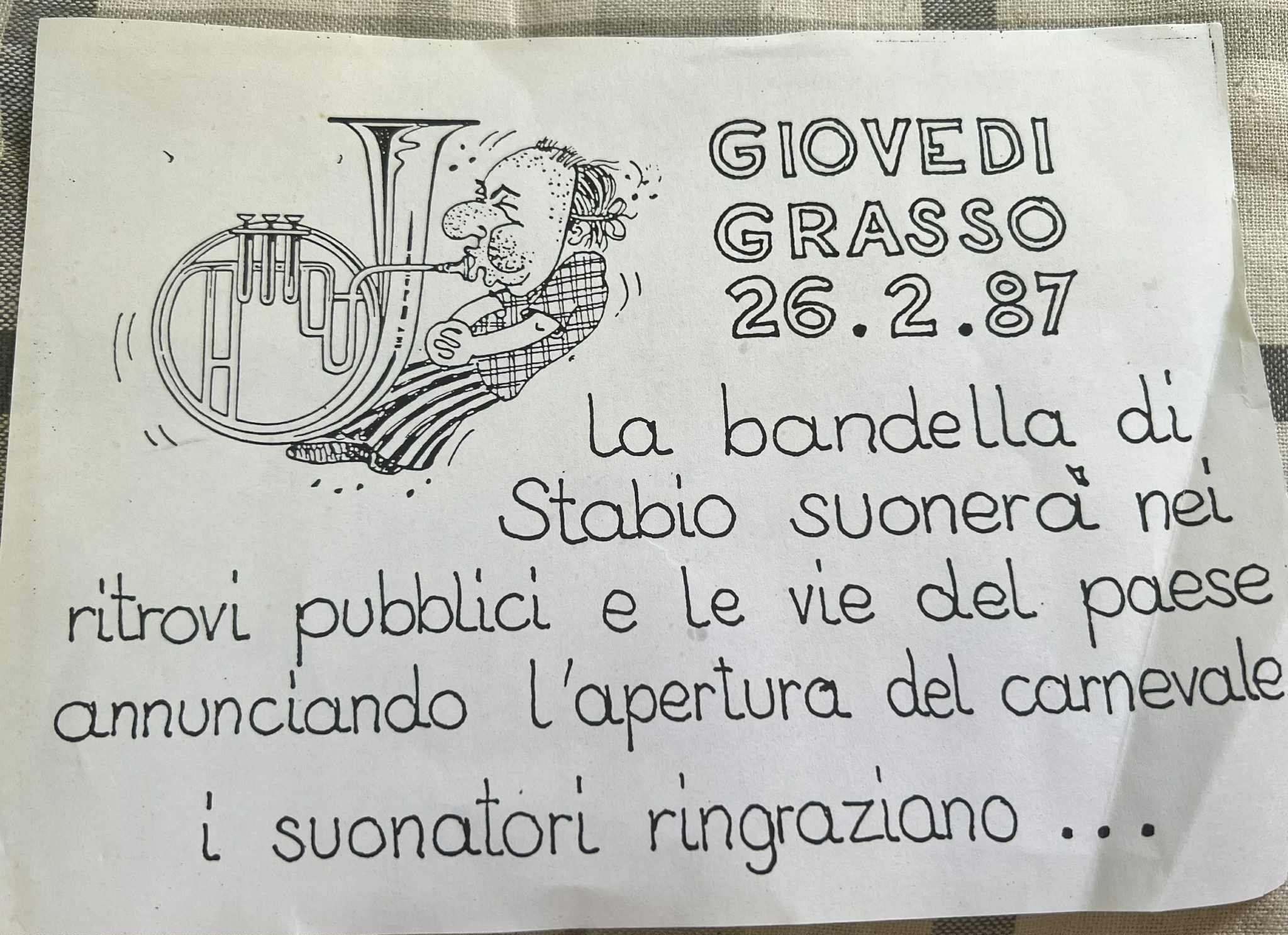 La Società  Filarmonica di Stabio e la Bandella
