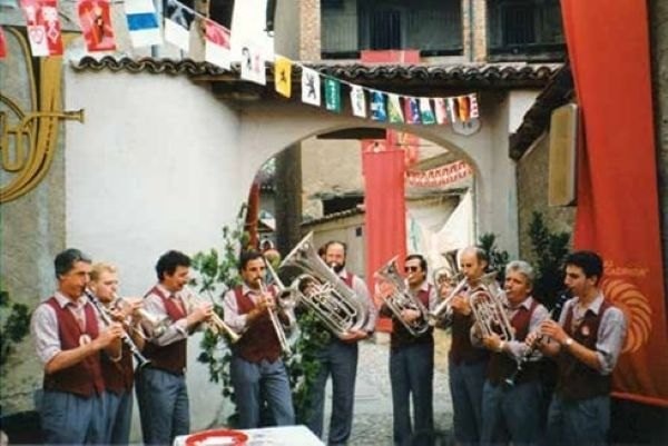 La Società  Filarmonica di Stabio e la Bandella