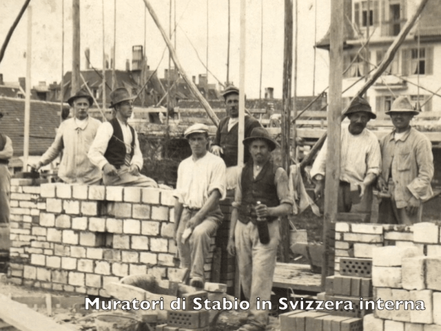Anni 20 Muratori di Stabio