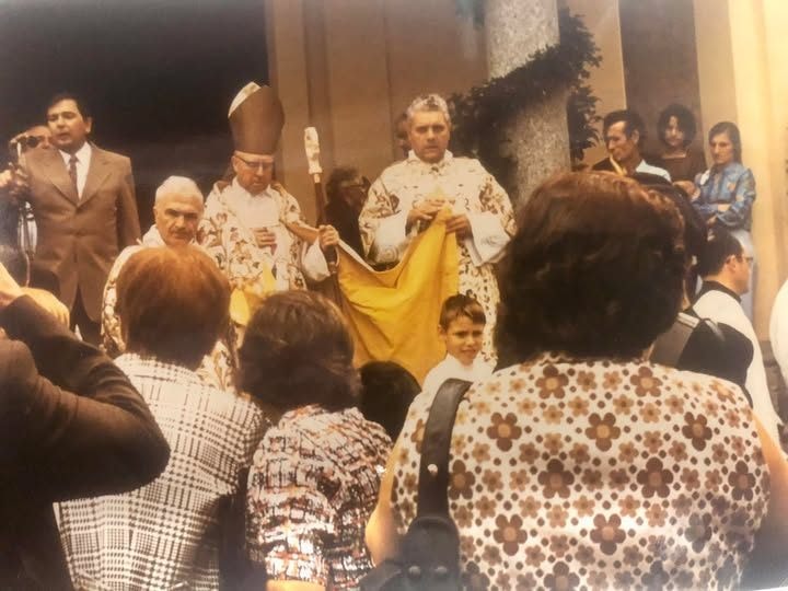 Lino Brianza a sinistra e Luigi Rusconi a destra