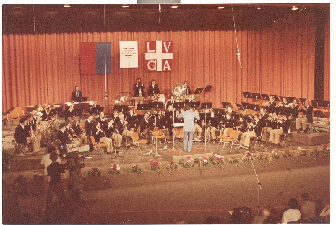La Società  Filarmonica di Stabio e la Bandella