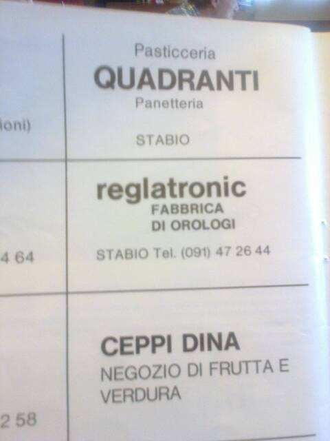 Anni 70, Volantino Pubblicitario