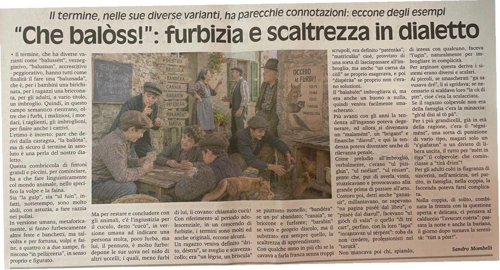 2026, I Baloss, di Sandro Mombelli