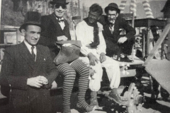 Anni 50 San Pietro. Bruno Crivelli Augusto, Rusconi, Emilio Luisoni,Mario Rossinelli