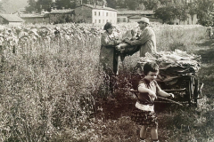 Anni 70 Elda e Riccardo Bernardi con Katia