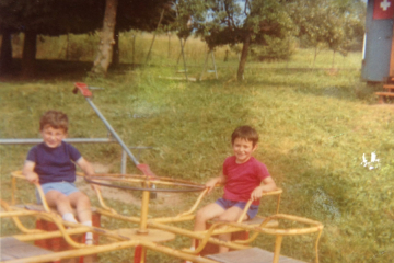 1970 Colonia. Rossi Moreno e Ivana Gerosa