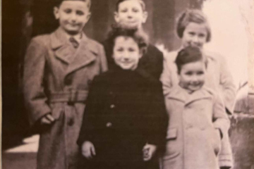 Anni 40-50 Pie e Gigi Medici, Chico e Mauro Pellegrini, Angela Croci