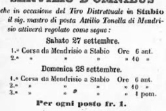 Tariffe Postali per Recarsi al Tiro