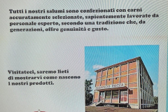 Anni 60-70 Volantino Salumificio Piazza