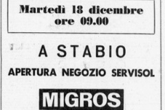 1962 Apertura Migros